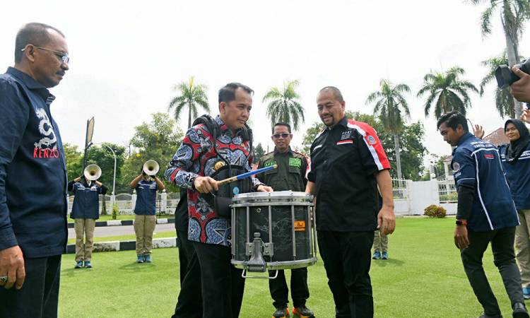 Hadiri Pelantikan PDBI Sumut, Pj Gubernur Beri Semangat Hadapi PON XXI 2024