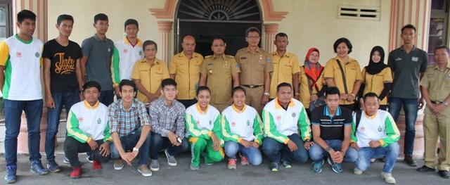 Walikota Binjai Terima Kunjungan Atlet PON