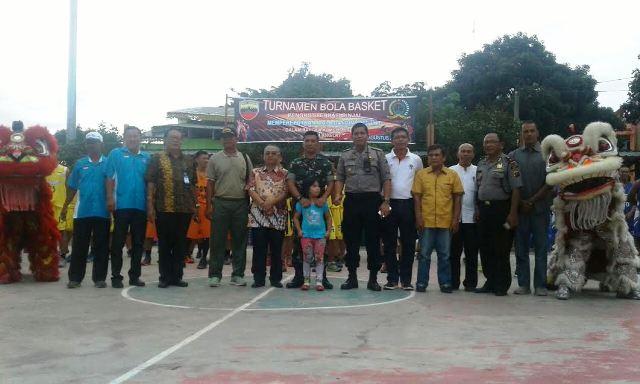 Turnamen Basket Komandan Kodim (Dandim) 0203/Langkat Cup II/2016 Resmi Dibuka