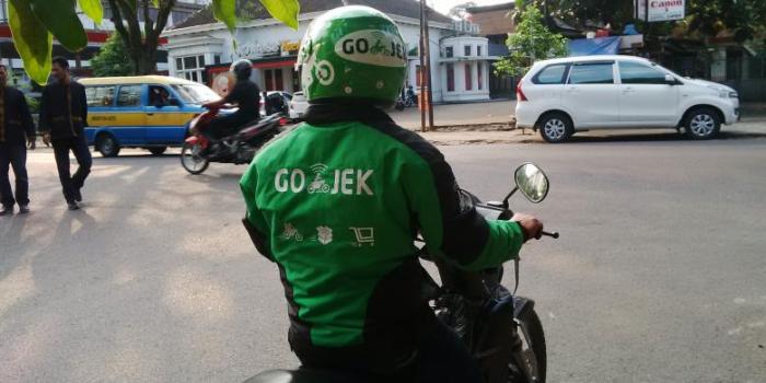 Di Medan, Ratusan Pengemudi Go-Jek Mendemo Kebijakan Tarif Baru