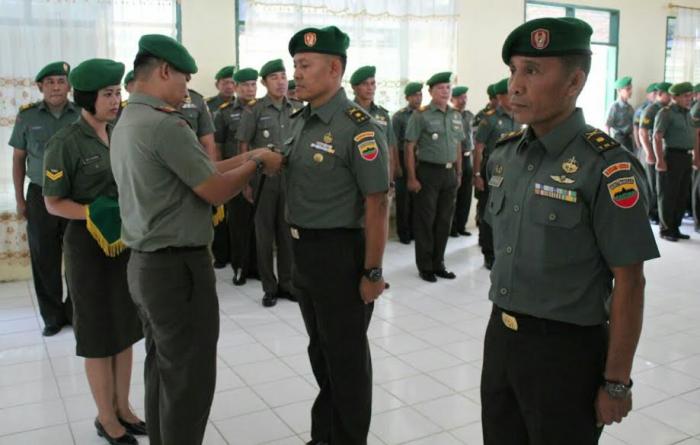Mayor Inf Sondang Hamonangan Tanjung Dilantik Sebagai Kasdim Langkat