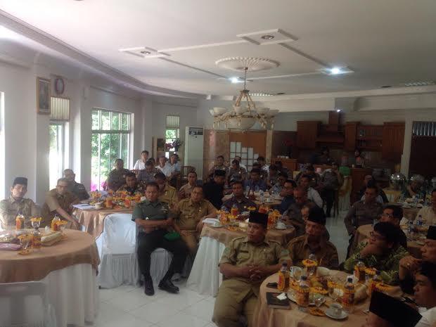 Rusuh di Berbagai Daerah, Kapolres Binjai Adakan Pertemuan dengan FKPD, FKUB dan PAMK Kota Binjai 
