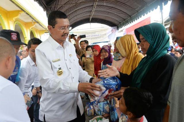 155 KK Korban Musibah Kebakaran di Belawan Dapat Bantuan dari Gubsu