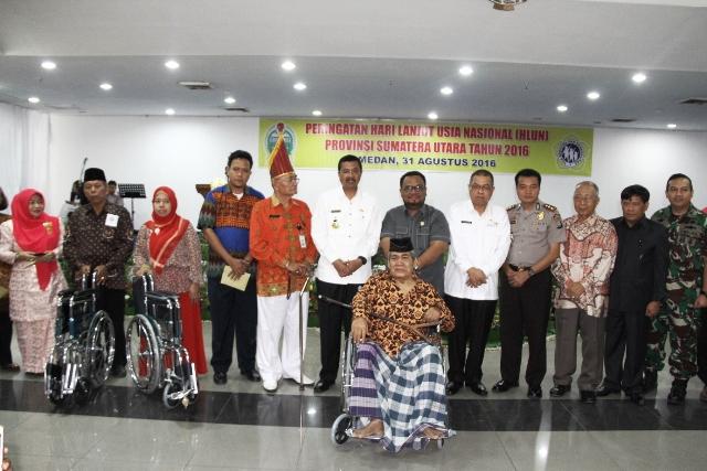 Gubernur Sumut: Lansia Masih Potensial Dukung Pembangunan