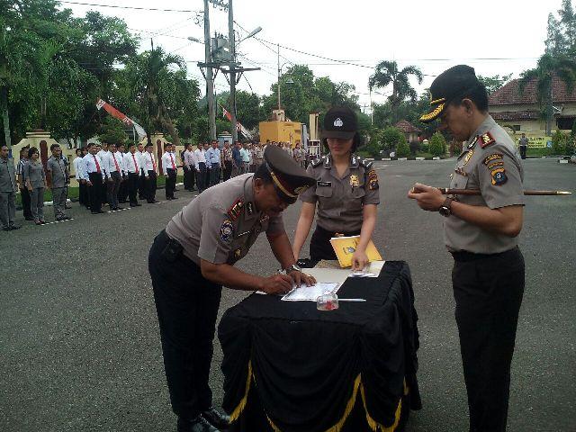 Polres Deli Serdang Teken Pakta Integritas