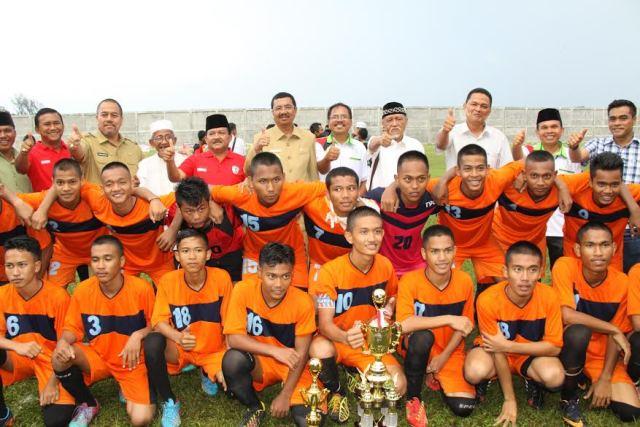 Tim Darul Arafah Raya FC Juara Liga Santri Nusantara Regional Sumatera III