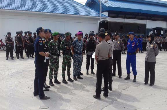 Danramil 05/Tanjung Tiram Bersama Anggota Ikuti Apel Patroli Gabungan 