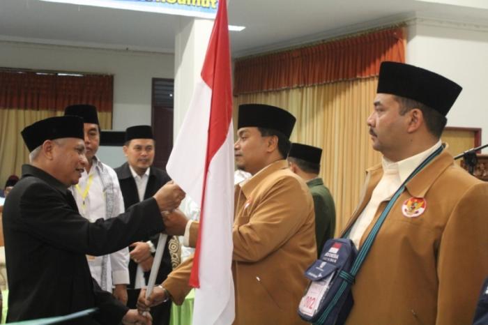 Dini Hari, 392 Jemaah Calhaj Kloter 15 Embarkasi Medan Berangkat