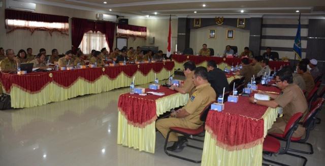 Walikota Sibolga Desak SKPD Tingkatkan Kinerja