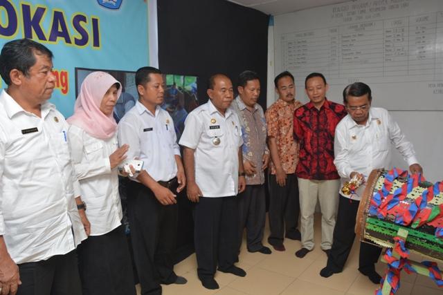 Wabup Launching Program Desa Vokasi di Desa Denai Lama Kecamatan Pantai Labu