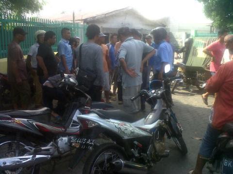 Ditabrak OTK di Delitua, IRT Tak Sadarkan Diri