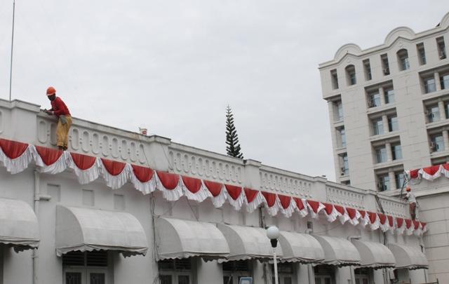 Pengecatan Kantor Gubernur Sumut Telan Anggaran Rp1,8 miliar