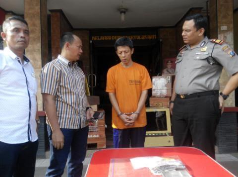 Asyik Nimbang Sabu, Aseng Pengedar Narkoba Mangkubumi Dibekuk Polsek Medan Kota