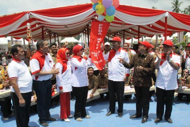 Gubernur Sumut Resmikan Pekan Daerah Kontak Tani Nelayan di Batubara