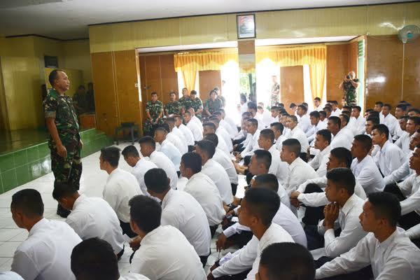 Danrem 022/PT Berharap Seleksi Calon Bintara Bersih