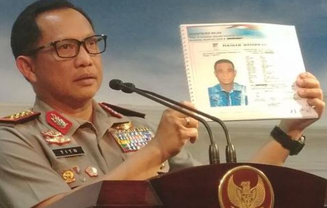 Kapolri Rilis Sketsa Wajah Terduga Penyiram Air Keras kepada Novel Baswedan
