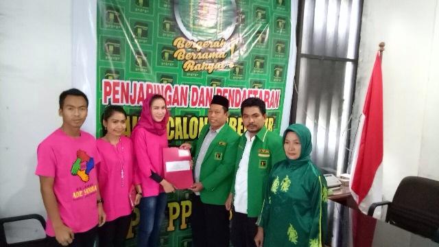 Calonkan Diri Jadi Gubsu, Ade Sandrawati Purba Daftar ke PPP Sumut