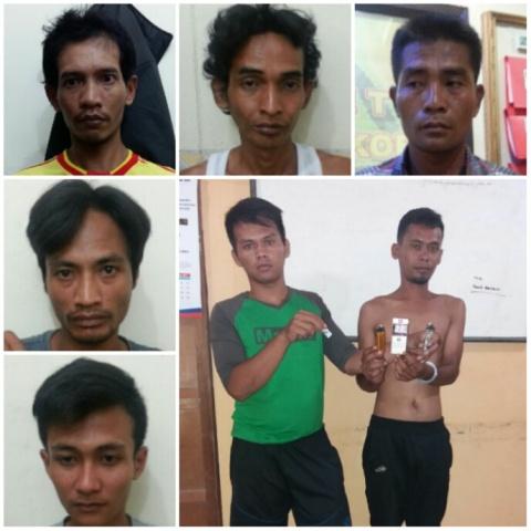 7 Pria Pemakai Narkoba Diringkus Polsek Deli Serdang
