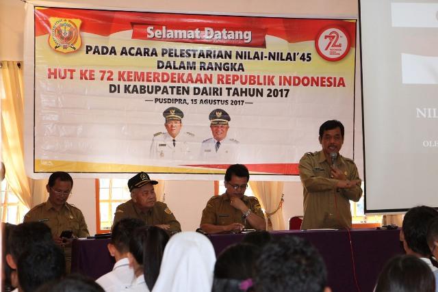 Pemkab Dairi Adakan Sosialisasi Pelestarian Nilai-Nilai 45