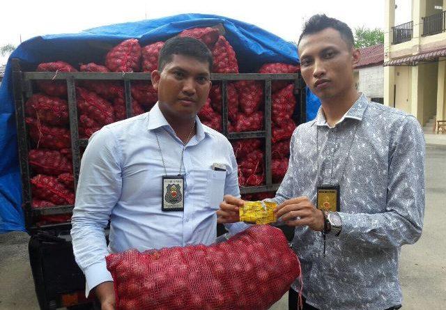 Polres Langkat Kembali Gagalkan Peredaran 3 Ton Bawang Merah Ilegal