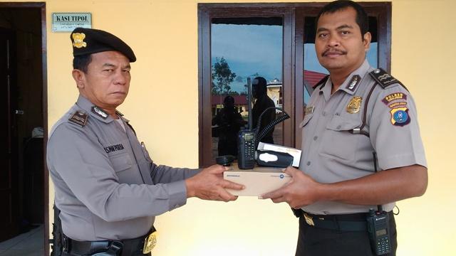 Tingkatkan Pelayanan Masyarakat, Kapolres Simalungun Distribusikan 164 unit Handy Talky