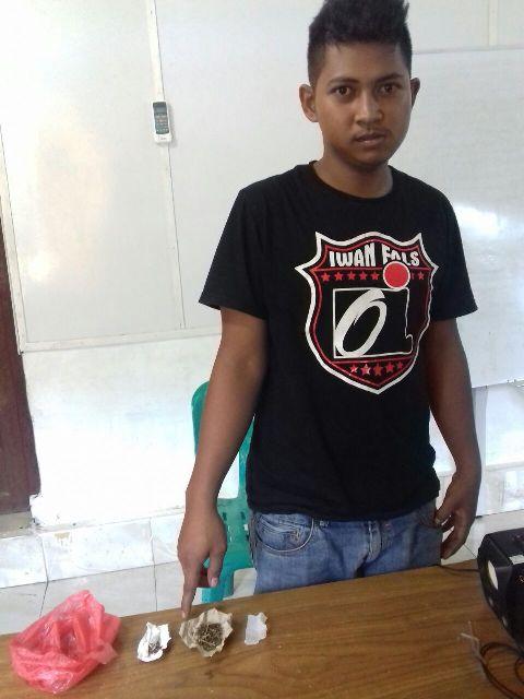Miliki Ganja, Pemuda Asal Nagori Bandar Diringkus Polsek Bangun