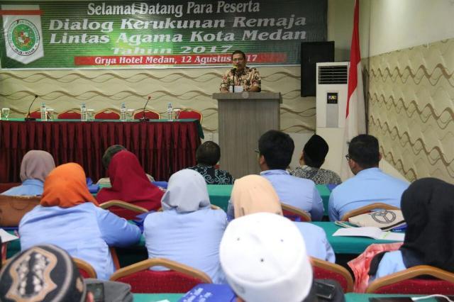 Walikota Medan Buka Dialog Kerukunan Remaja Lintas Agama
