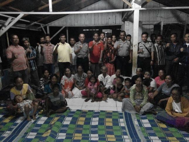 Polsek Kutalimbaru Sosialisasikan Bahaya Narkoba dan Bentuk PAM Swakarsa di Desa Kutalimbaru