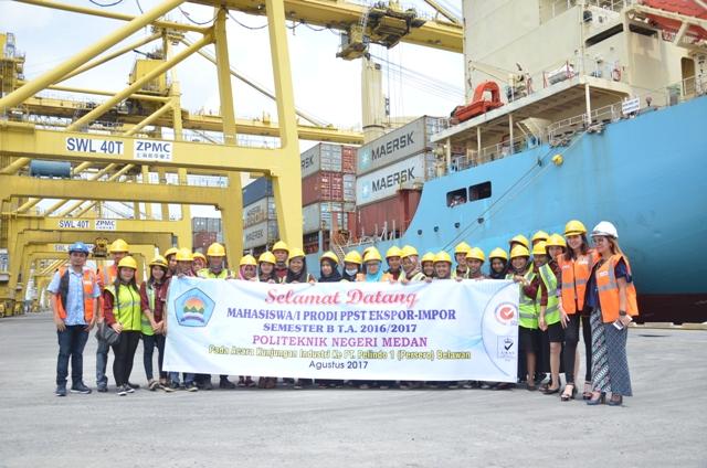 Pelindo 1 Terima Kunjungan Mahasiswa Politeknik Negeri Medan