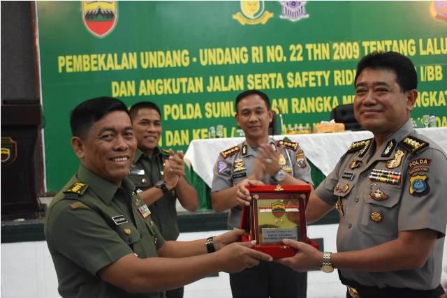 Kodam I/BB dan Poldasu Bersama Tekan Angka Kecelakaan