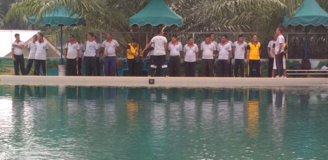 Polsek Perdagangan Gelar Latihan SAR Air