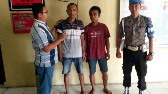 Dua Penjambret Babak Belur Dihajar Warga di Jalan Bunga Asoka Medan Selayang