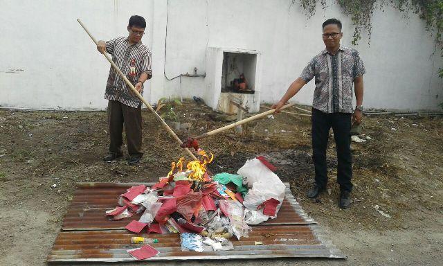 Kejari Deli Serdang Musnahkan Barang Bukti dari Mulai Narkoba Hingga Baju