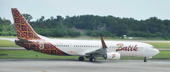 BATIK Air Buka Rute Kualanamu-India via Kualalumpur