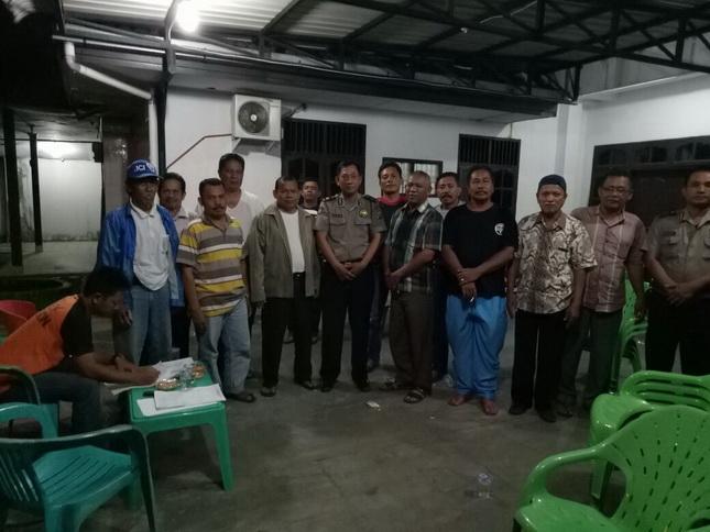 Polsek Delitua Sosialisasikan Kamtibmas di Kelurahan Simpang Selayang
