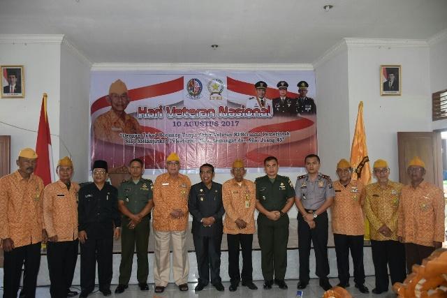 Peringati Hari Veteran Nasional, Warisi dan Teladani Semangat Juang LVRI Deli Serdang