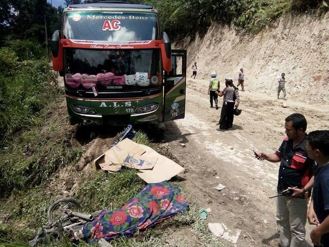 Bus ALS yang Menyebabkan Dua Orang Meninggal Ternyata Bukan Mengangkut Jamaah Calon Haji