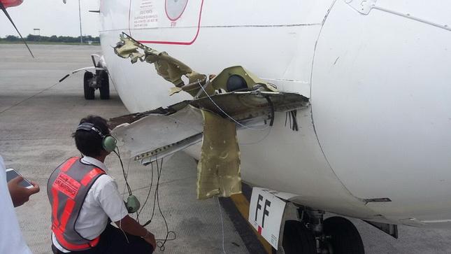 Otoritas Bandara Tunggu Hasil Penyelidikan KNKT Sayap Pesawat yang Senggolan di Kualanamu