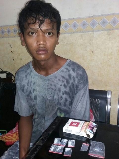 Lagi Asyik Jalan, Mantan Buruh Bangunan Diringkus Sat Narkoba Polres Deli Serdang