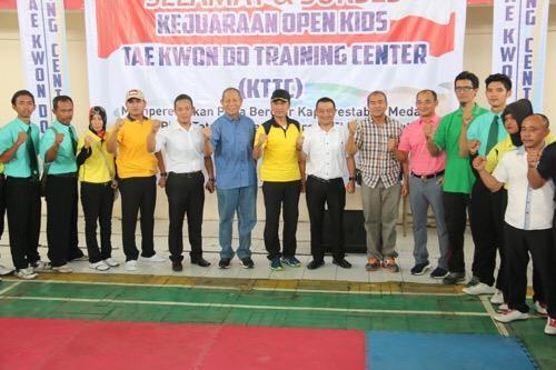 Kapolrestabes Medan Buka Kejuaraan Open Kids Taekwondo Training Center se-Sumut