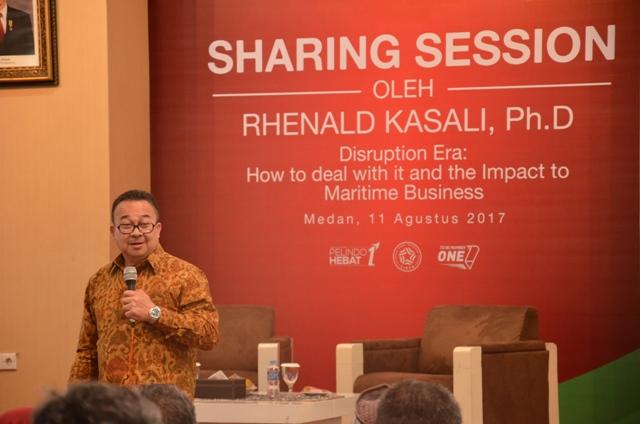 Pelindo 1 Selenggarakan Sharing Session Bersama Rhenald Kasali