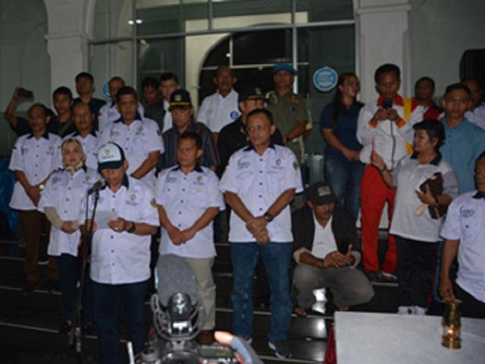 Danrem 022/PT Hadiri Penyambutan Api Obor Asian Games 2018
