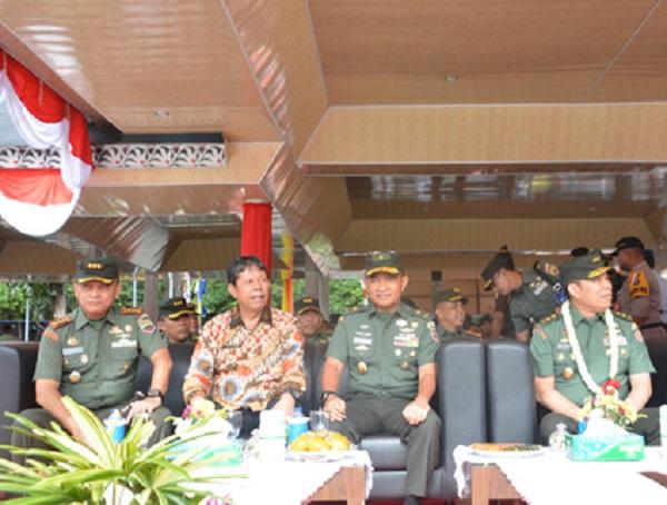 Danrem 022/PT Serahkan Hasil Proyek TMMD ke-102 Kodim 0207/Simalungun ke Pemko Pematangsiantar