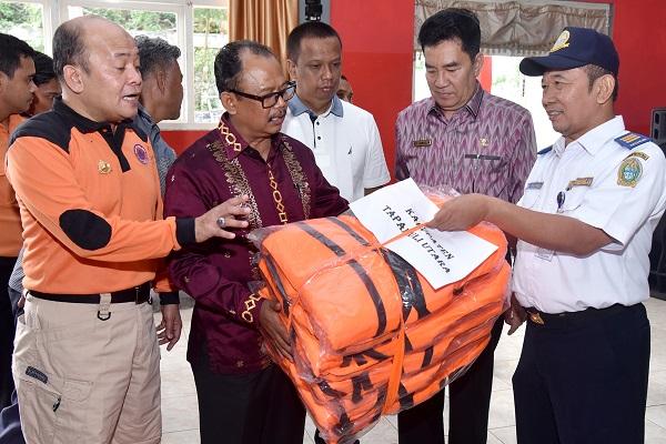 BPBD Sumut Sosialisasi Keselamatan Pelayaran di Danau Toba
