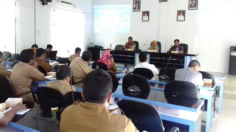 Susun Raperda, Bappeda Kabupaten Tapteng Gelar FGD I Studi Rencana Pembangunan Industri 