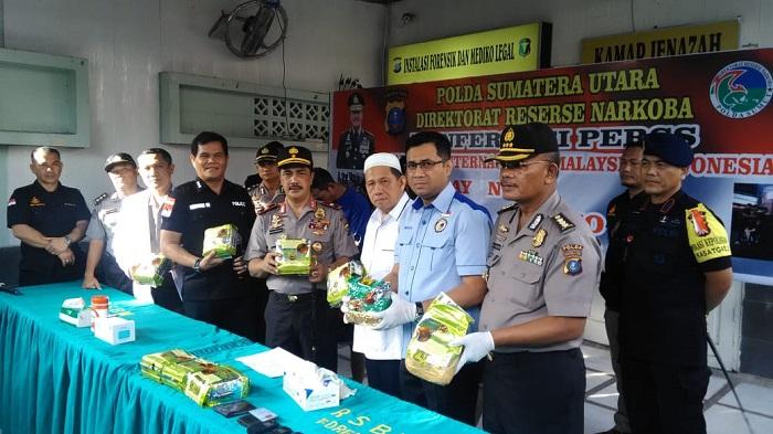 Tiga Sindikat Narkoba Jaringan Internasional Ditembak Mati Poldasu