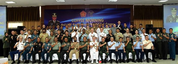Asintel Panglima TNI Tatap Muka dengan The Milat Corps-Indonesia