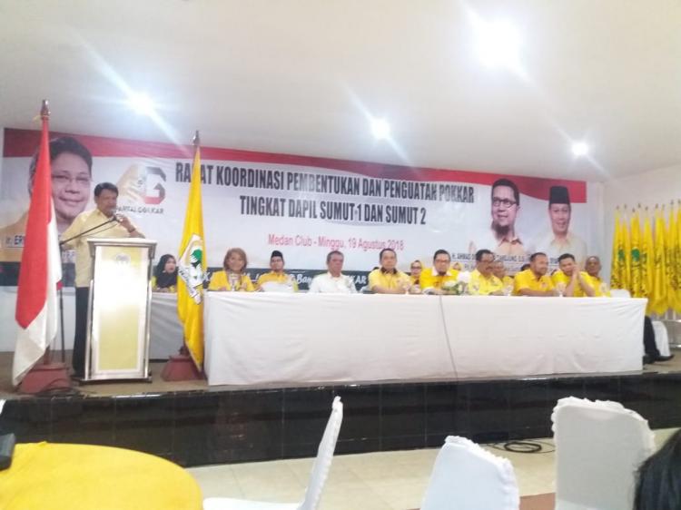Golkar Bertanggungjawab Realisasikan Visi Sumut Bermartabat