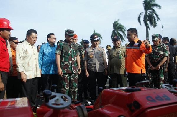 Panglima TNI Pimpin Apel Komando Operasi Karhutla