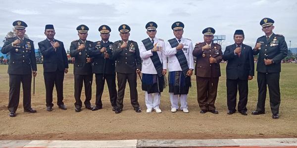 Hadiri Peringatan HUT RI ke-73, Danrem 022/PT: Bangsa Indonesia Alami Berbagai Kemajuan di Segala Bidang 